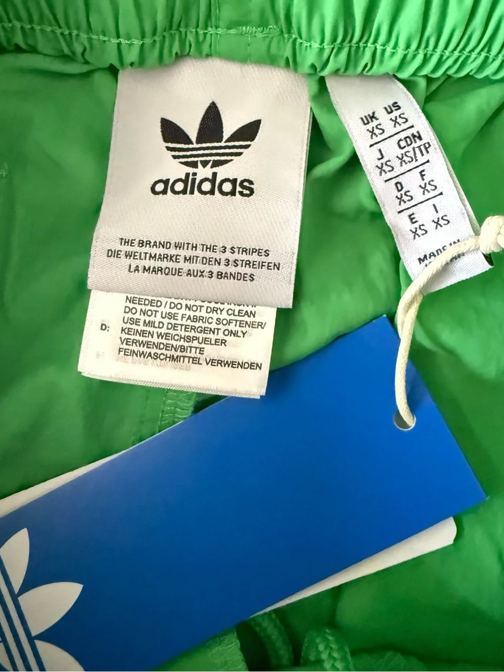 Adidas Sprinter Shorts Green Men's XS KA5060 NWT Originals